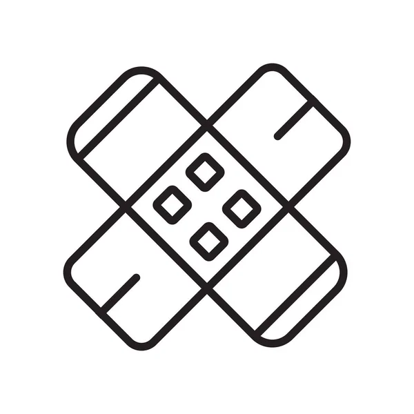 Verband Symbol Vektorzeichen und Symbol isoliert auf weißem Hintergrund — Stockvektor