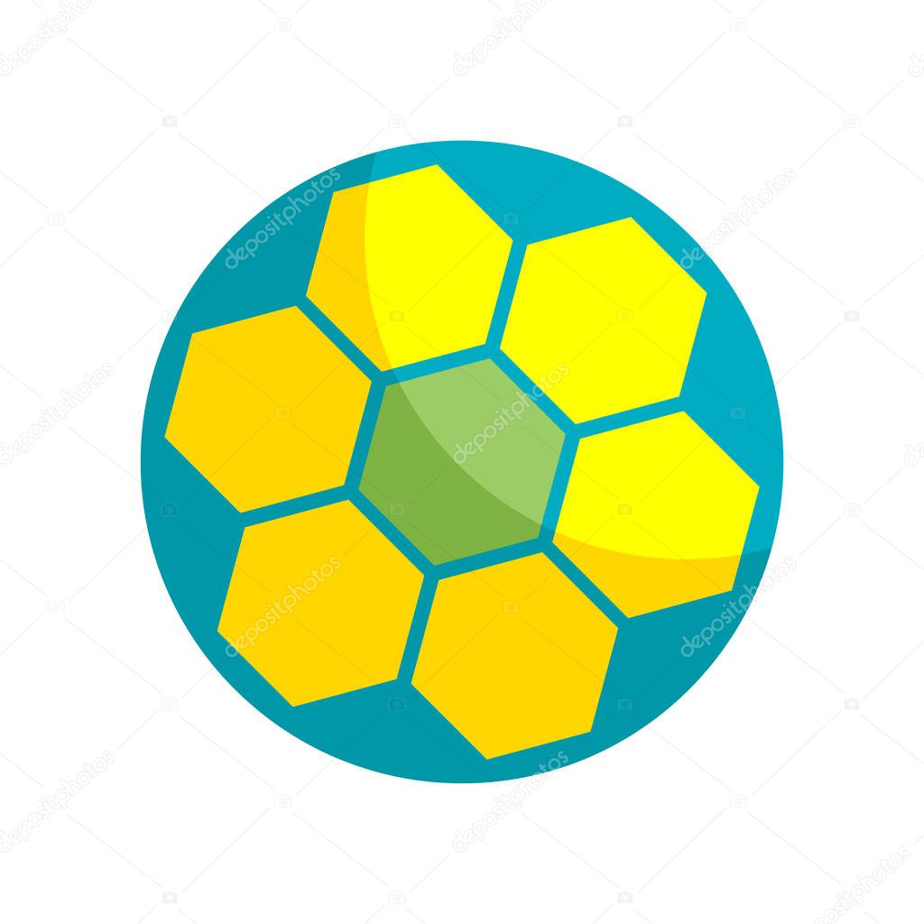 Football icon vector isolated on white background for your web and mobile app design, Football logo concept