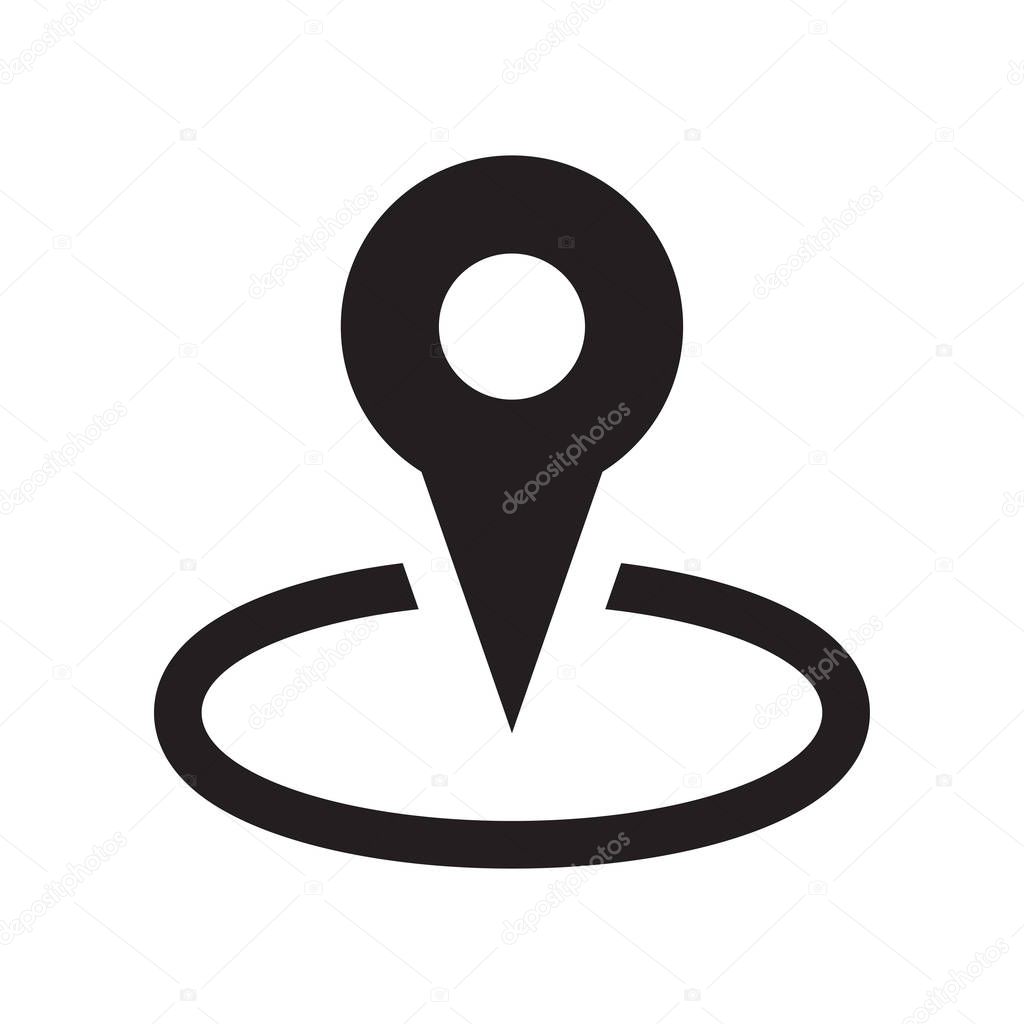 Placeholder icon vector isolated on white background for your web and mobile app design, Placeholder logo concept