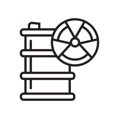 Tehlikeli simge vektör işareti ve üzerinde beyaz backgrou izole sembolü