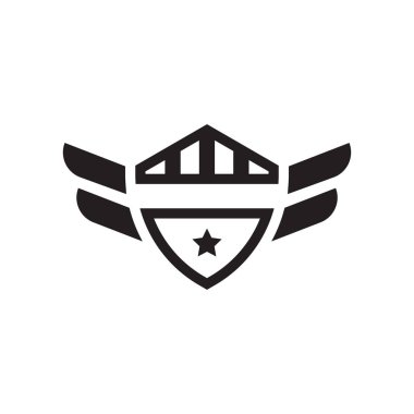 Rozet simge vektör işareti ve beyaz arka plan üzerinde izole sembolü, 