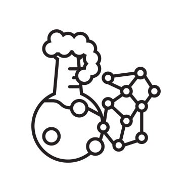 Şişesi simge vektör işareti ve beyaz arka plan üzerinde izole sembolü, 