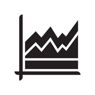 Infographic simge vektör işareti ve üzerinde beyaz backgr izole sembolü
