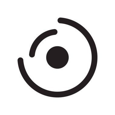 Yüzde grafik simge vektör işareti ve beyaz b izole sembolü