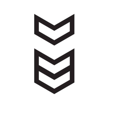 Aşağı ok simge vektör işareti ve üzerinde beyaz backgro izole sembolü