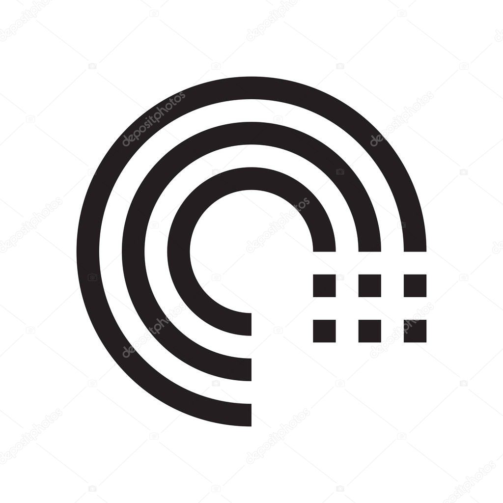 Sweep icon vector isolated on white background for your web and mobile app design, Sweep logo concept