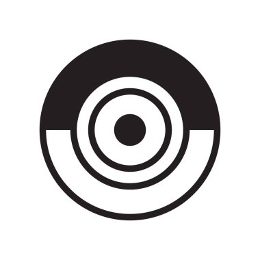 Yükleme işlemi simge vektör işareti ve üzerinde beyaz ba izole sembolü