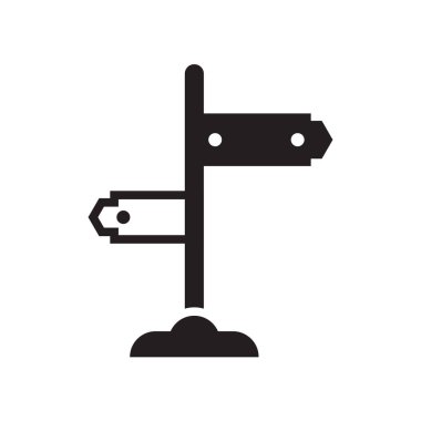 Vintage tabelasını simge vektör işareti ve beyaz b izole sembolü