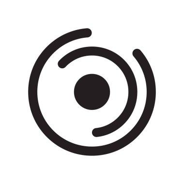 Yüzde grafik simge vektör işareti ve beyaz b izole sembolü