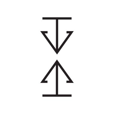 Simge vektör işareti ve üzerinde beyaz adam izole sembol simge durumuna küçültme