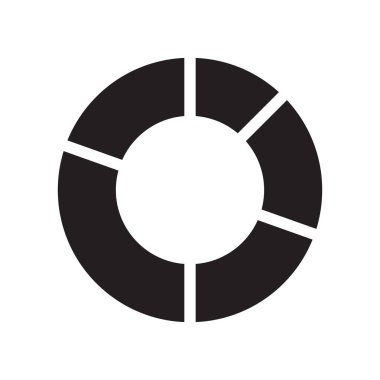 Pasta grafik simge vektör işareti ve üzerinde beyaz backgrou izole sembolü