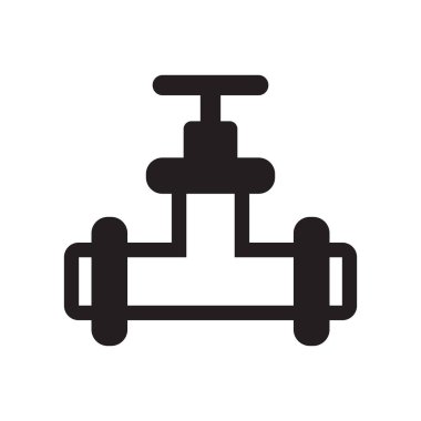 Simge vektör işareti ve beyaz arka plan üzerinde izole sembolü borular, 