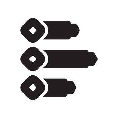 Infographic simge vektör işareti ve üzerinde beyaz backgr izole sembolü