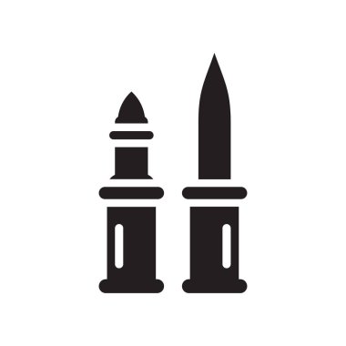 Madde işaretleri simge vektör işareti ve beyaz arka plan üzerinde izole sembolü