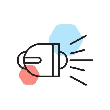 Araba ışıklar simge vektör işareti ve üzerinde beyaz backgro izole sembolü