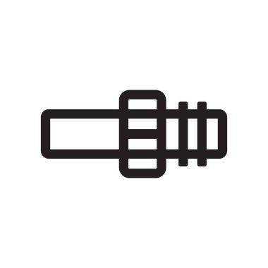 Simge vektör işareti ve beyaz arka plan üzerinde izole sembolü borular, 