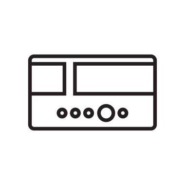 Kaymak simge vektör işareti ve beyaz arka plan üzerinde izole sembolü,