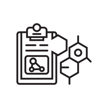 Formül simge vektör işareti ve beyaz arka plan üzerinde izole sembolü