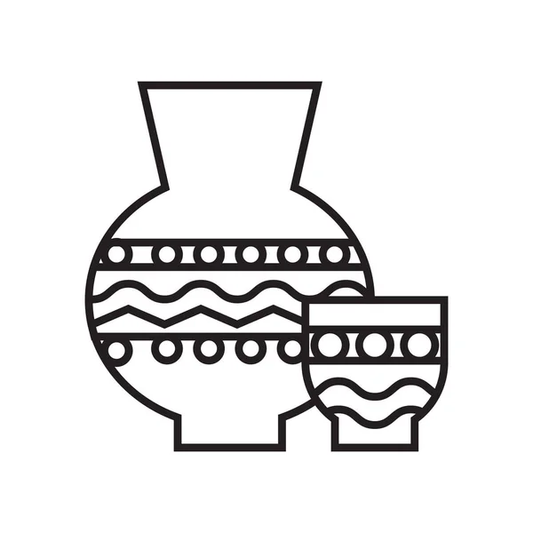 Αγγειοπλαστική εικόνα διάνυσμα σημάδι και σύμβολο που απομονώνονται σε λευκό φόντο — Διανυσματικό Αρχείο