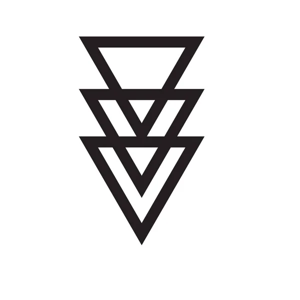 Aşağı ok simge vektör işareti ve üzerinde beyaz backgro izole sembolü — Stok Vektör