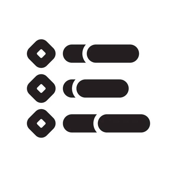 Infographic ikon vektor jel és szimbólum elszigetelt fehér háttérben — Stock Vector