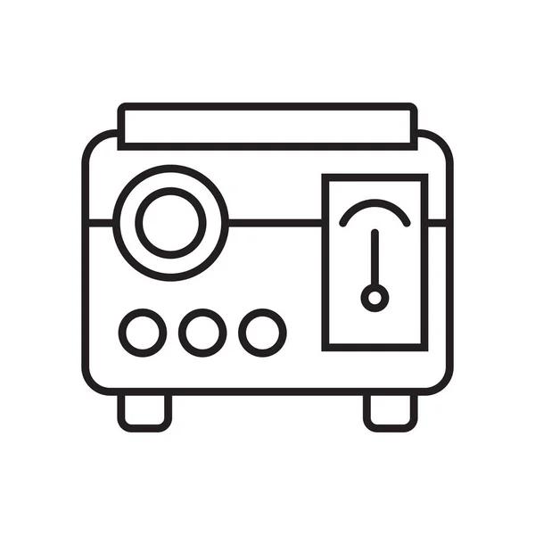Desinfectante icono signo vectorial y símbolo aislado en el respaldo blanco — Vector de stock
