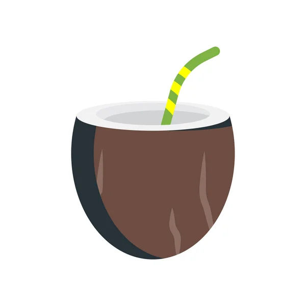 Cocktail-Symbol Vektor-Zeichen und Symbol isoliert auf weißem Hintergrund — Stockvektor