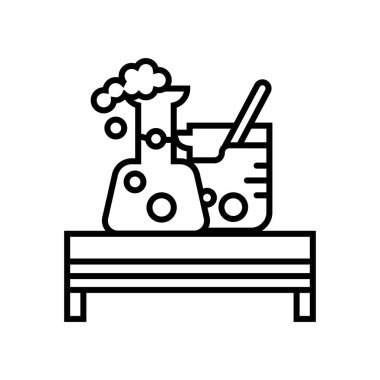 Şişeler simge vektör işareti ve beyaz arka plan üzerinde izole sembolü,