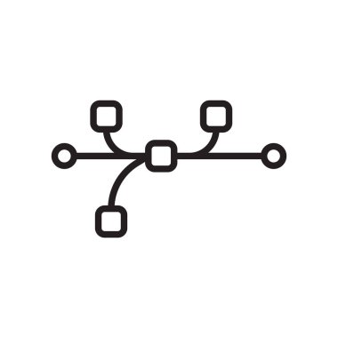 Vektör simge vektör işareti ve beyaz arka plan üzerinde izole sembolü,