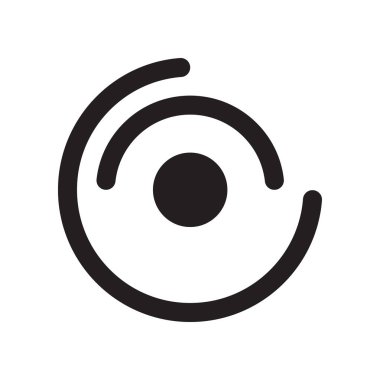 Yüzde grafik simge vektör işareti ve beyaz b izole sembolü