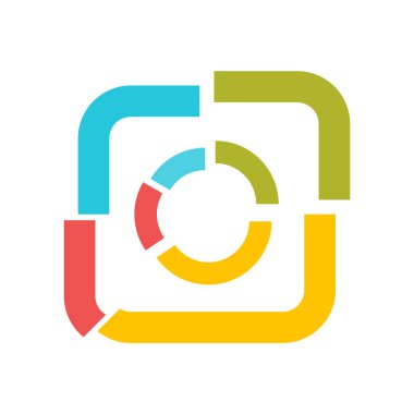 Pasta grafik simge vektör işareti ve üzerinde beyaz backgrou izole sembolü