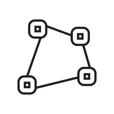 Deforme et simge vektör işareti ve beyaz arka plan üzerinde deforme et logo kavramı izole sembolü