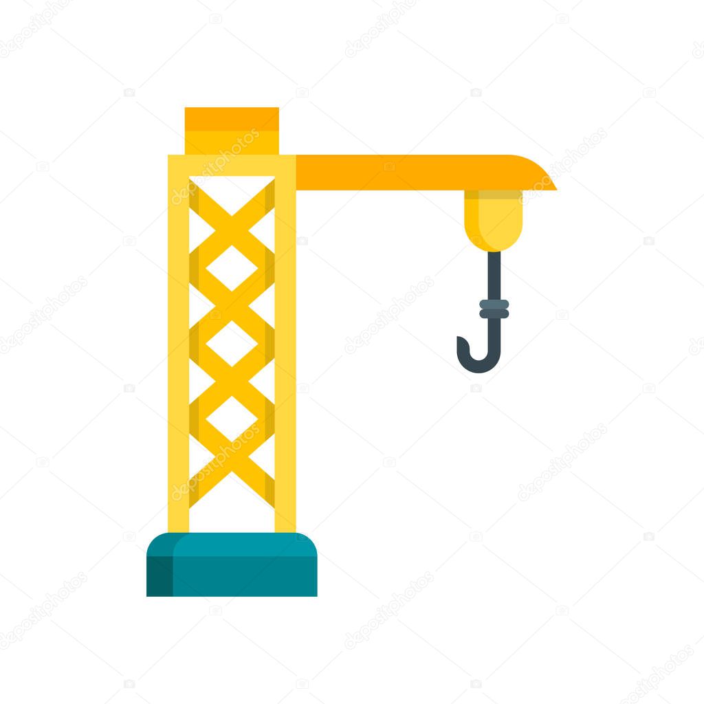 Crane icon vector isolated on white background for your web and mobile app design, Crane logo concept