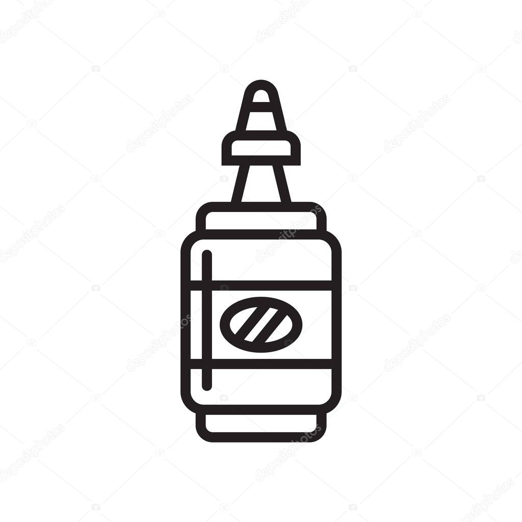 Glue icon vector isolated on white background for your web and mobile app design, Glue logo concept