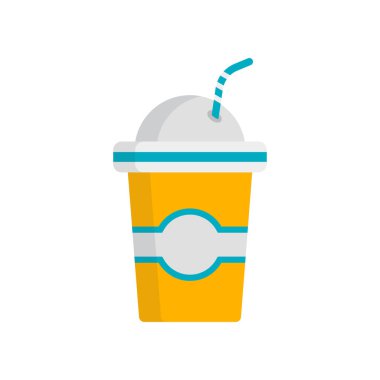 Frappe simge vektör işareti ve beyaz arka plan üzerinde izole sembolü,