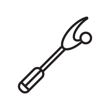 Ripper simge vektör işareti ve beyaz arka plan üzerinde Ripper logo kavramı izole sembolü