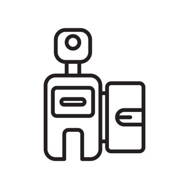 Beyaz arka plan üzerinde fotoğraf izole fotoğraf simge vektör 