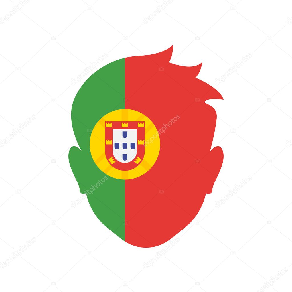 Portugal icon vector isolated on white background for your web and mobile app design, Portugal logo concept
