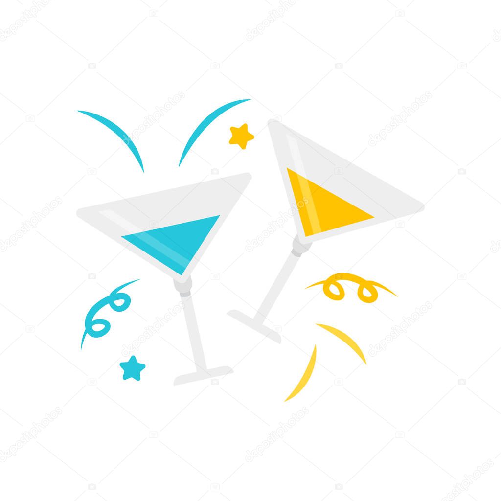 Party icon vector isolated on white background for your web and mobile app design, Party logo concept