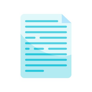 Dosya simge vektör işareti ve beyaz arka plan üzerinde F izole sembolü