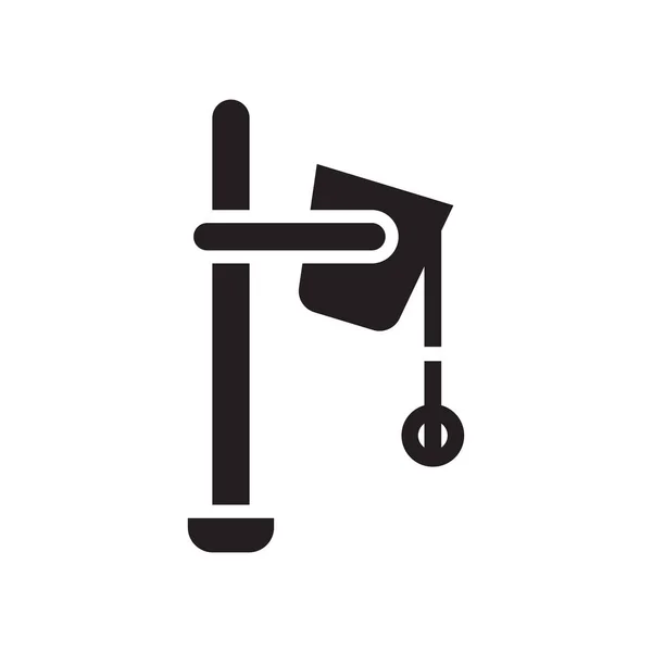 Seau icône vectoriel signe et symbole isolé sur fond blanc , — Image vectorielle