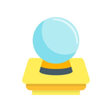 Psişik simge vektör işareti ve beyaz arka plan üzerinde izole sembolü