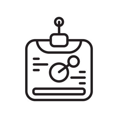 Beyaz arka plan üzerinde kontrol işareti izole denetim simge vektör ,