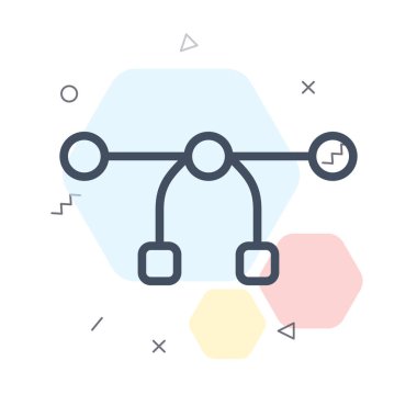 Vektör simge vektör işareti ve beyaz arka plan üzerinde izole sembolü,
