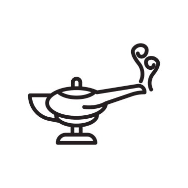 Lamba simge vektör işareti ve beyaz arka plan üzerinde L izole sembolü