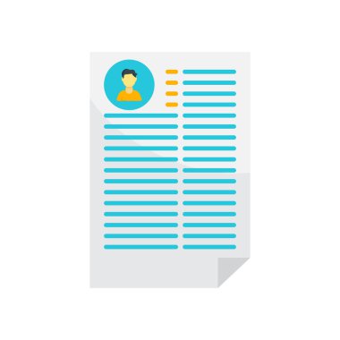 Öğretim programı simge vektör işareti ve üzerinde beyaz backgro izole sembolü