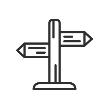 Vintage işareti mesajını simge vektör işareti ve üzerinde beyaz izole sembolü