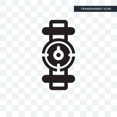 Borular şeffaf arka plan üzerinde borular logo izole simge vektör