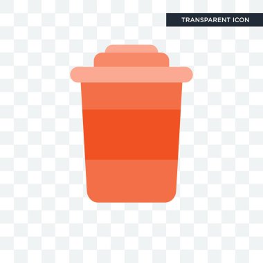 Kahve vektör şeffaf arka plan üzerinde kahve lo izole simgesi