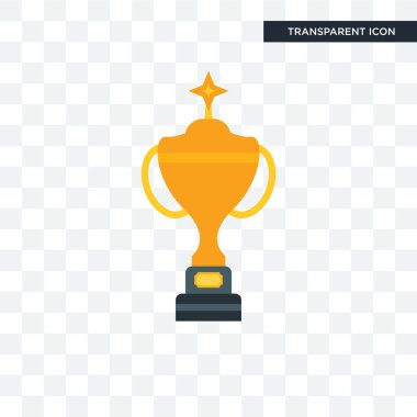 Saydam arka plan üzerinde Kupası logosu des izole Kupası vektör simgesi